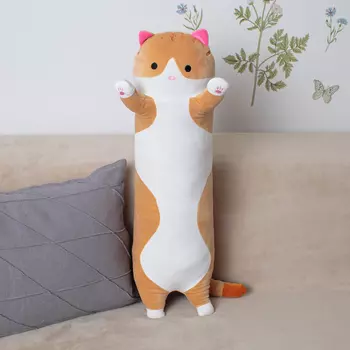 Мягкая игрушка KiDWoW Кот Сосиска 301221597