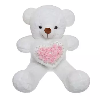 Мягкая игрушка KiDWoW Медведь с сердечком 301218581