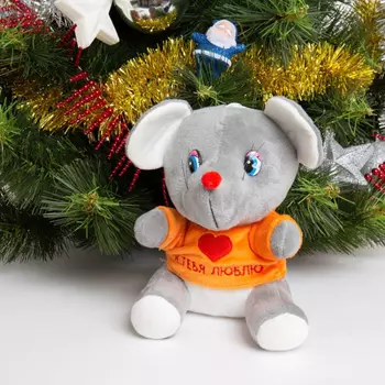 Мягкая игрушка KiDWoW Мышь в кофточке 301226449