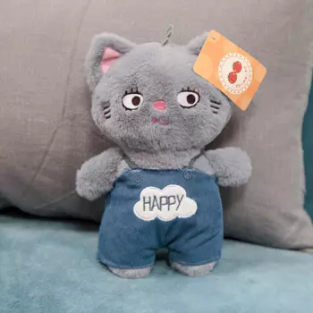 Мягкая игрушка KiDWoW Котик Happy 346216649