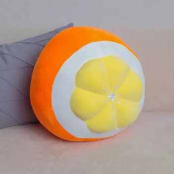 Мягкая игрушка KiDWoW Подушка Апельсин 301221681