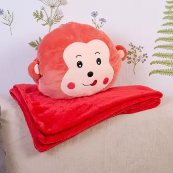 Мягкая игрушка KiDWoW подушка муфта Обезьянка 3 в 1 301219928