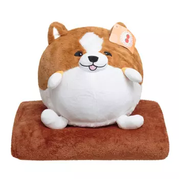 Мягкая игрушка KiDWoW Собака с пледом 325037259