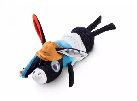 Мягкая игрушка Lilliputiens Игрушка-обнимашка Ослик Игнас