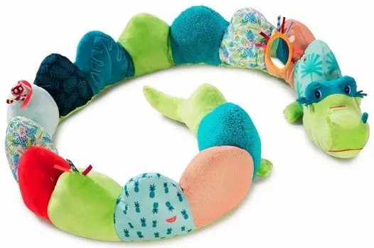 Мягкая игрушка Lilliputiens развивающая Крокодил Анатоль