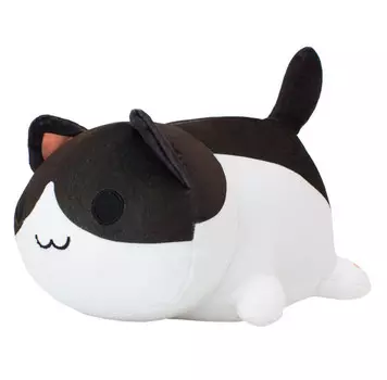 Мягкая игрушка Mihi Mihi Подушка Кот Серый 25 см