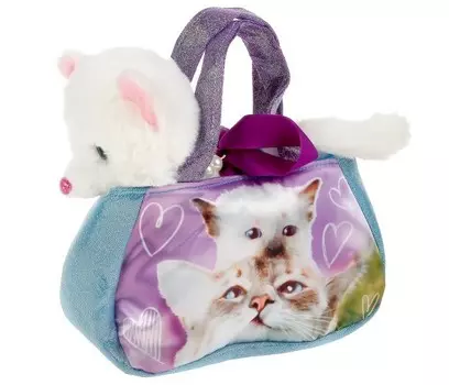 Мягкая игрушка Мой питомец Кошечка 16 см