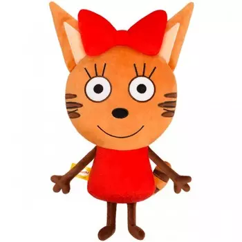 Мягкая игрушка Мякиши Подушка Три Кота - Карамелька