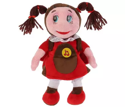 Мягкая игрушка Мульти-пульти Лунтик Мила божья коровка 23 см