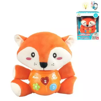 Мягкая игрушка Наша Игрушка музыкальная Лисенок