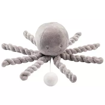 Мягкая игрушка Nattou Musical Soft toy Lapidou Octopus музыкальная