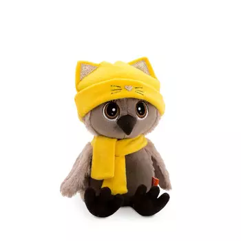 Мягкая игрушка Orange Toys Life Сова Соня Шапка Котёнок 20 см