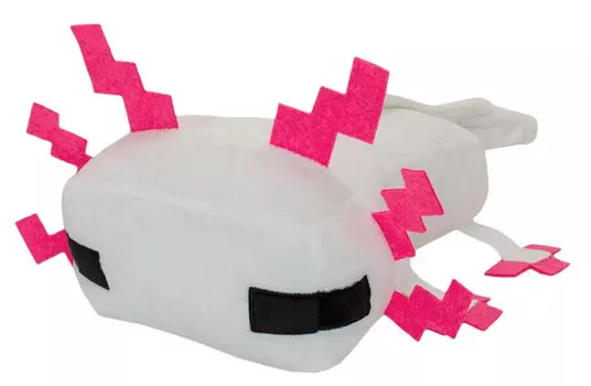 Мягкая игрушка Pixel Crew Пиксельный Аксолотль Pixel Axolotl TM1231 34 см