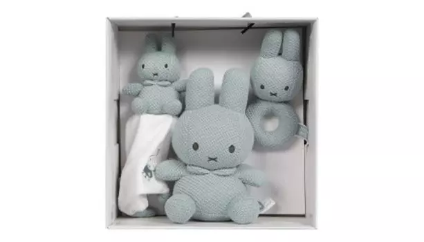 Мягкая игрушка Shokid Подарочный Набор Зайчик Miffy вязаный