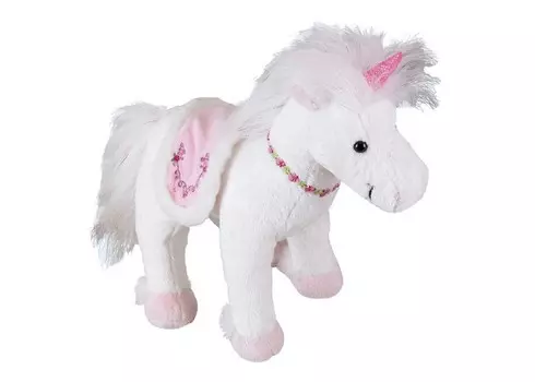 Мягкая игрушка Spiegelburg Музыкальный единорог Rosalie 25034 10 см