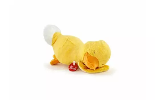 Мягкая игрушка Trudi Спящий утёнок 24х13х14 см