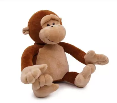 Мягкая игрушка Unaky Soft Toy Обезьянка Леся 28 см