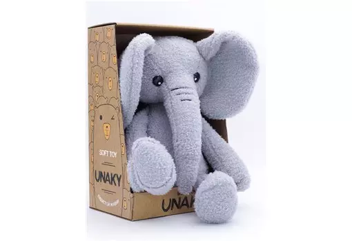 Мягкая игрушка Unaky Soft Toy Слоник Фауст 38 см