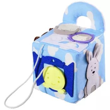 Мягкая игрушка Uviton Кубик развивающий Колобок