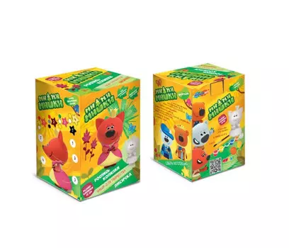 Multiart Набор для детского творчества Ми-ми-мишки копилка для росписи Лисичка