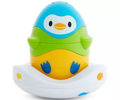 Munchkin Игрушка для ванны пирамидка Stack n Match с 18 мес.