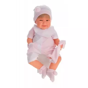 Munecas Antonio Juan Кукла Мартина озвученная в розовом 52 см