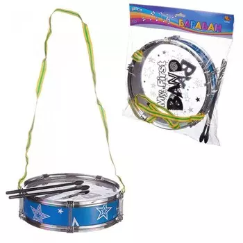 Музыкальный инструмент ABtoys Барабан 25 см