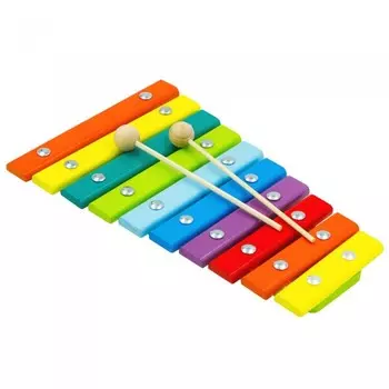 Музыкальный инструмент Alatoys Ксилофон 10 нот