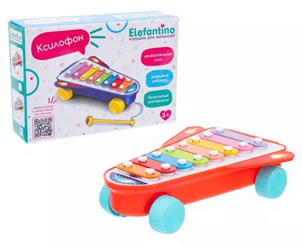 Музыкальный инструмент Elefantino Ксилофон IT108105/IT108104
