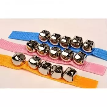 Музыкальный инструмент Flight Браслет с бубенчиками на руку или лодыжку 2 шт.