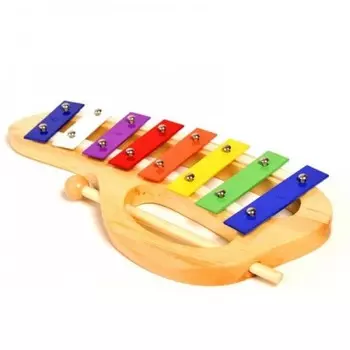 Музыкальный инструмент Flight Металлофон с ручкой (8 нот)