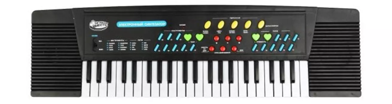 Музыкальный инструмент Играем вместе Электронный синтезатор 2007M029-R