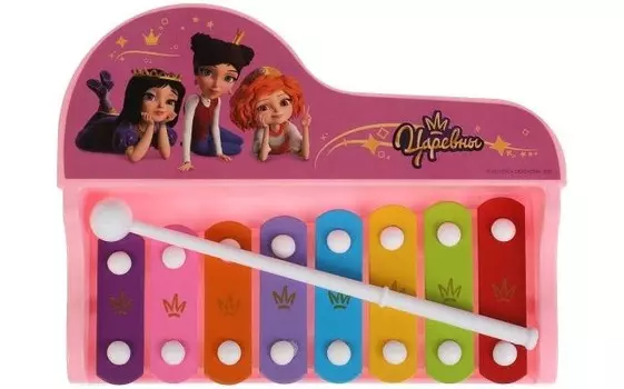 Музыкальный инструмент Играем вместе Металлофон Царевны