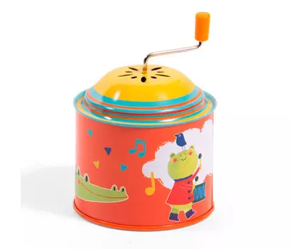 Музыкальный инструмент Moulin Roty Шарманка Крокодил