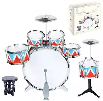 Музыкальный инструмент Наша Игрушка Барабанная установка