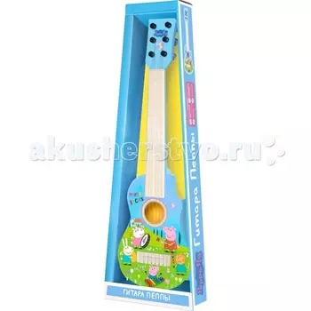 Музыкальный инструмент Свинка Пеппа (Peppa Pig) Гитара Пеппы
