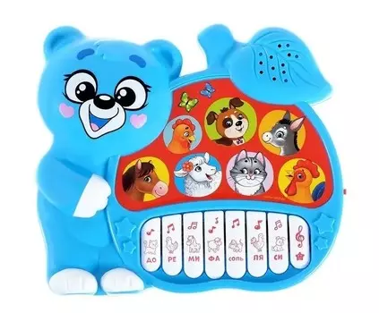 Музыкальный инструмент Zabiaka игрушка-пианино Любимый дружочек