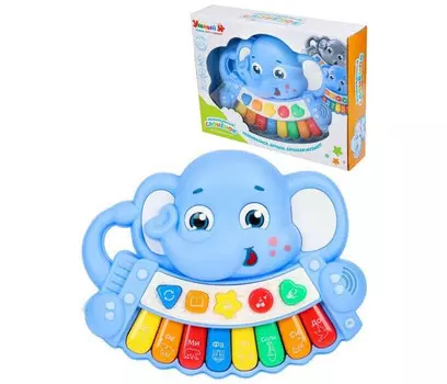 Музыкальный инструмент Zhorya электропианино Слоненок