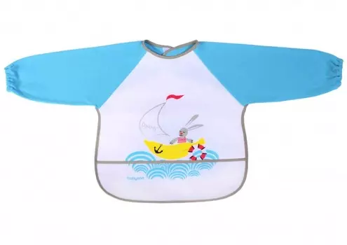 Нагрудник BabyOno с рукавами Adventurer