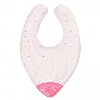 Нагрудник Chicco с прорезывателем Gummy 2 в 1