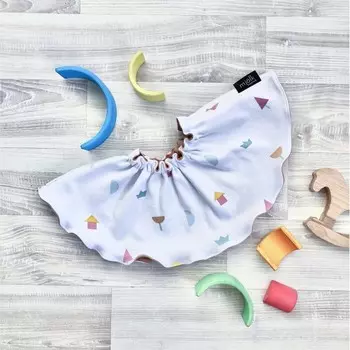 Нагрудник Mjolk двусторонний Игрушки 116484