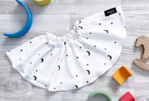 Нагрудник Mjolk двусторонний Ночное небо