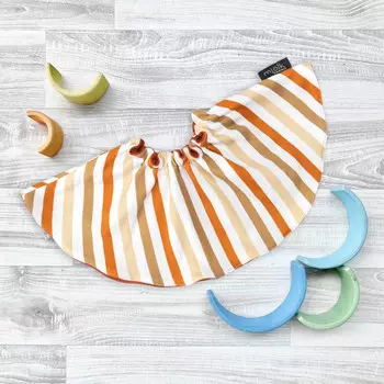 Нагрудник Mjolk Двусторонний Полоска