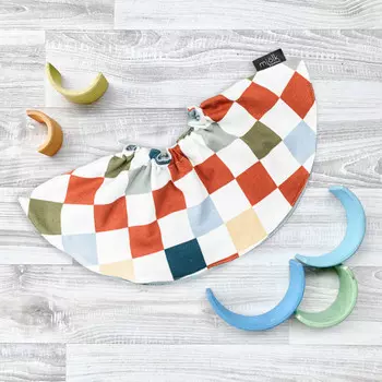 Нагрудник Mjolk Двусторонний Шахматы