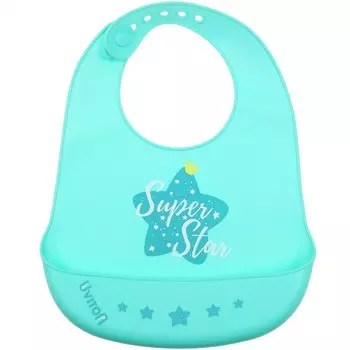 Нагрудник Uviton силиконовый Super Star