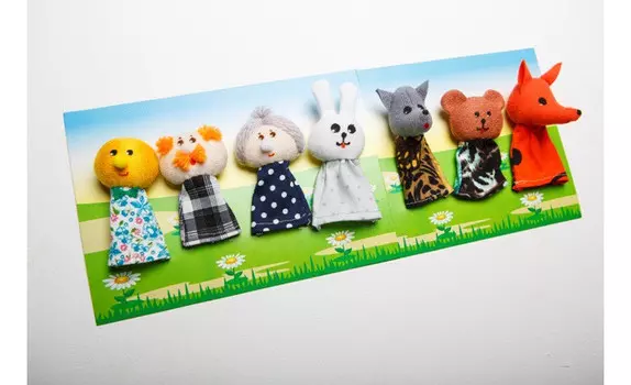 Наивный Мир Театр пальчиковый Колобок