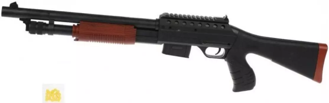 Наша Игрушка Автомат механический с пулями 10 шт. B00137