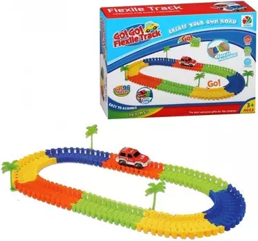 Наша Игрушка Автотрек (96 деталей)