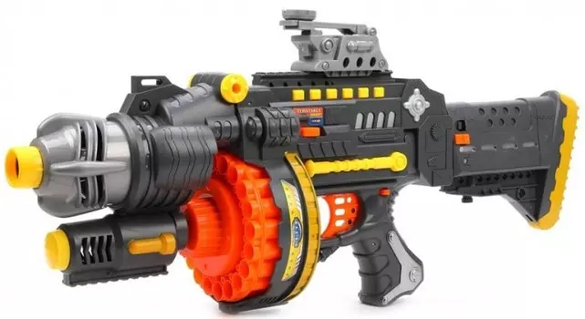 Наша Игрушка Бластер c мягкими пулями 40 шт. 200100906