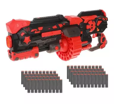 Наша Игрушка Бластер с пулями FJ846